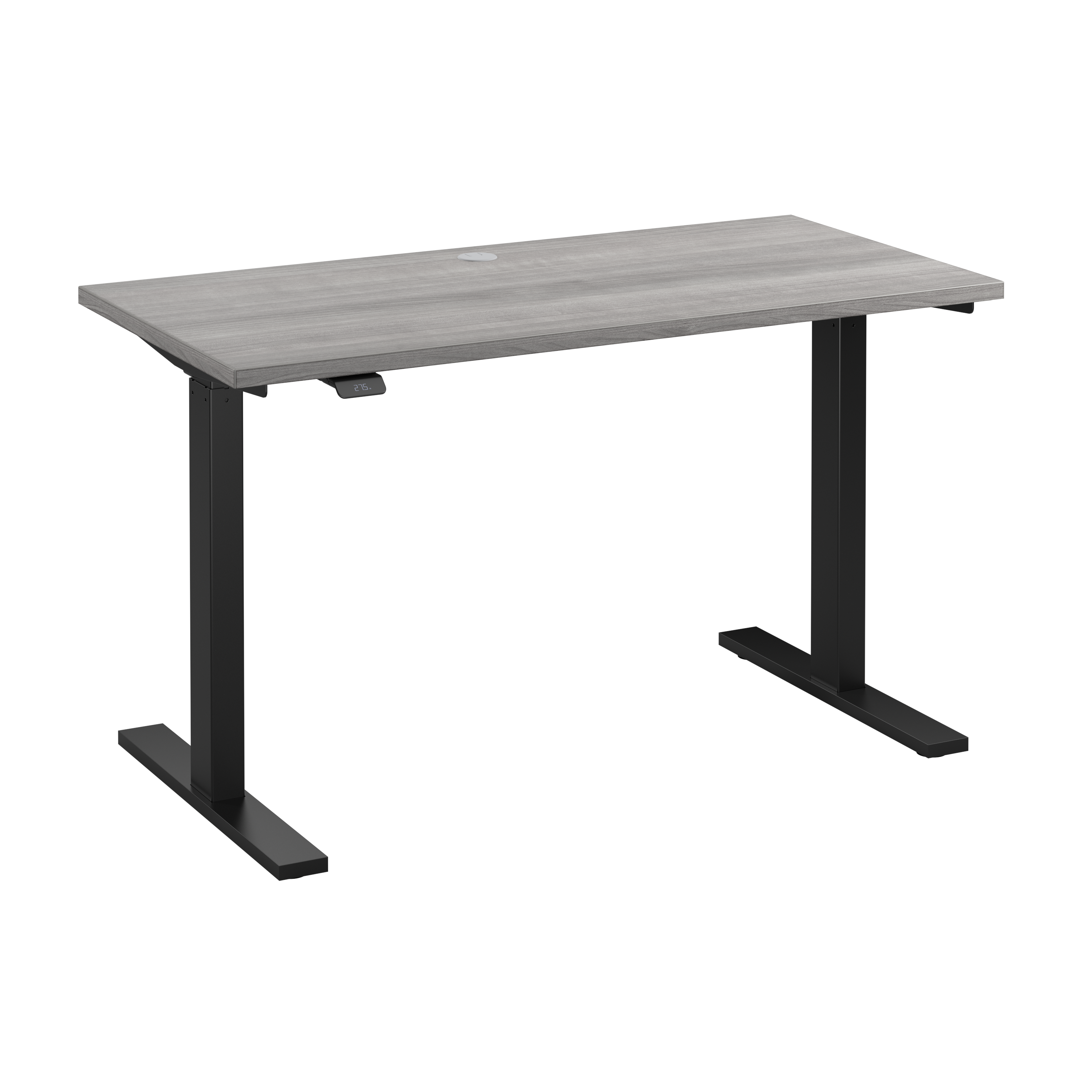 Shop Bush Business Furniture Move 60 Series 48W x 24D Electric Height Adjustable Standing Desk 02 M6S4824PGBK #color_platinum gray/black powder coat