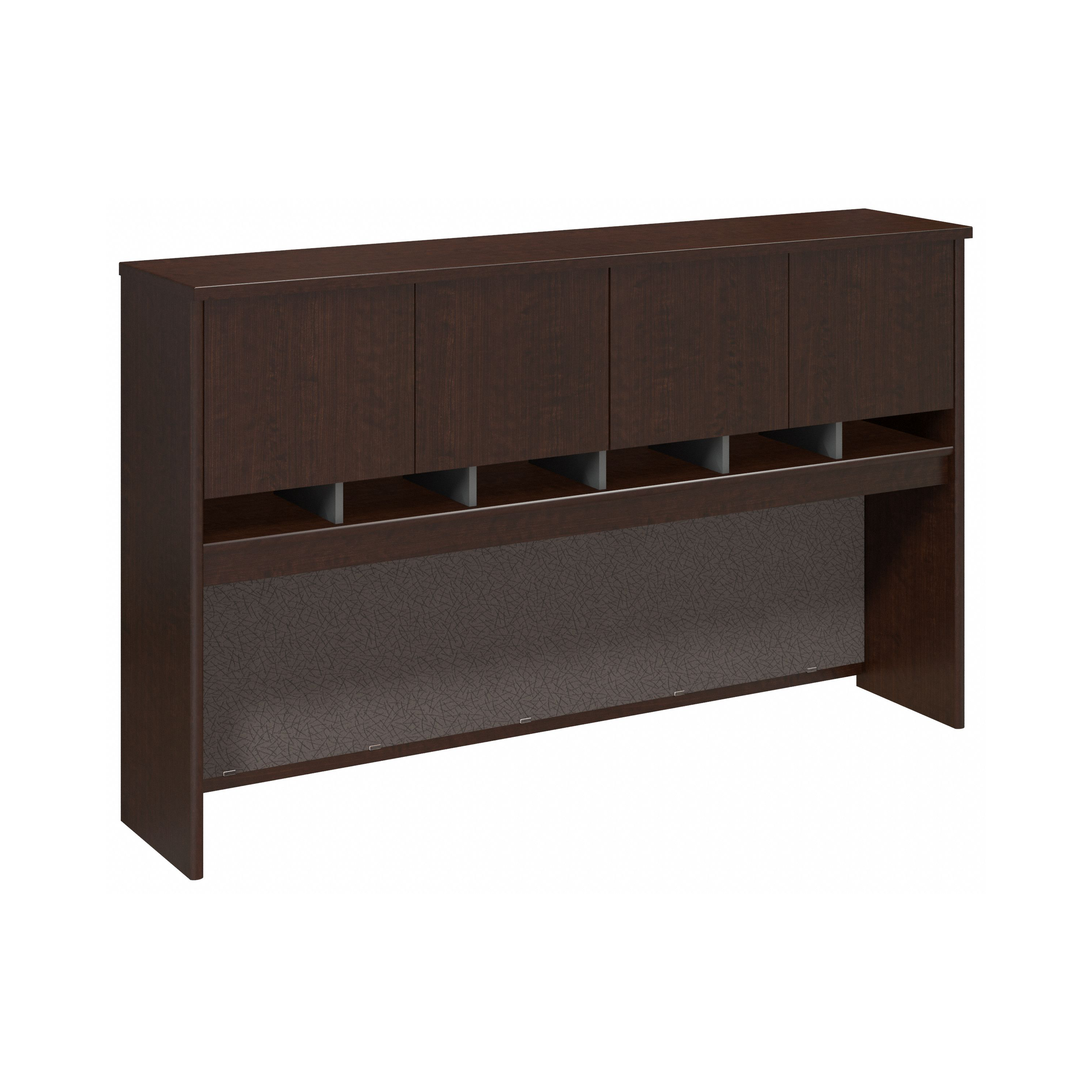 Shop Bush Business Furniture Series C 72W 4 Door Hutch 02 WC12977K #color_mocha cherry