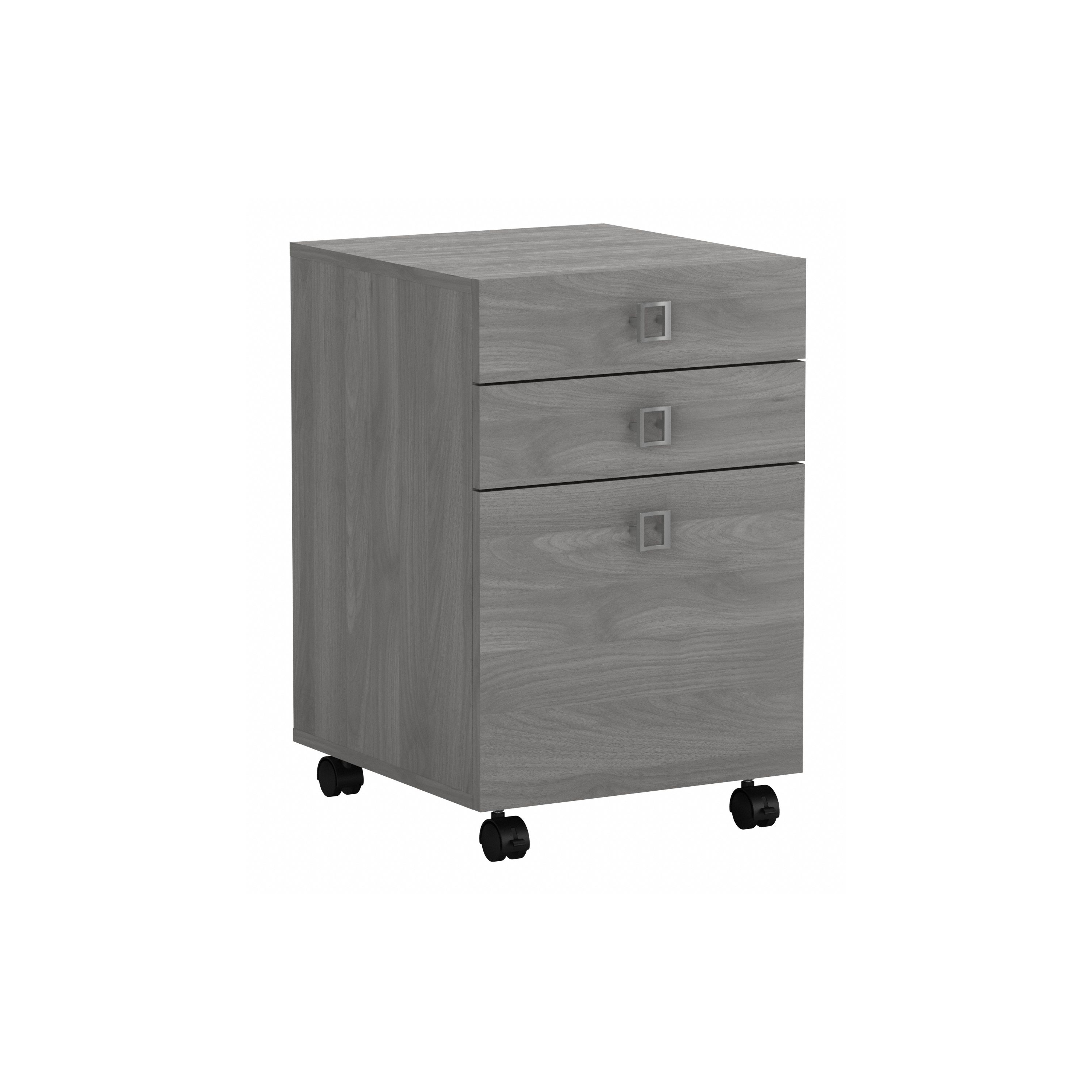 Shop Bush Business Furniture Echo 3 Drawer Mobile File Cabinet 02 KI60401-03 #color_modern gray/gray sand