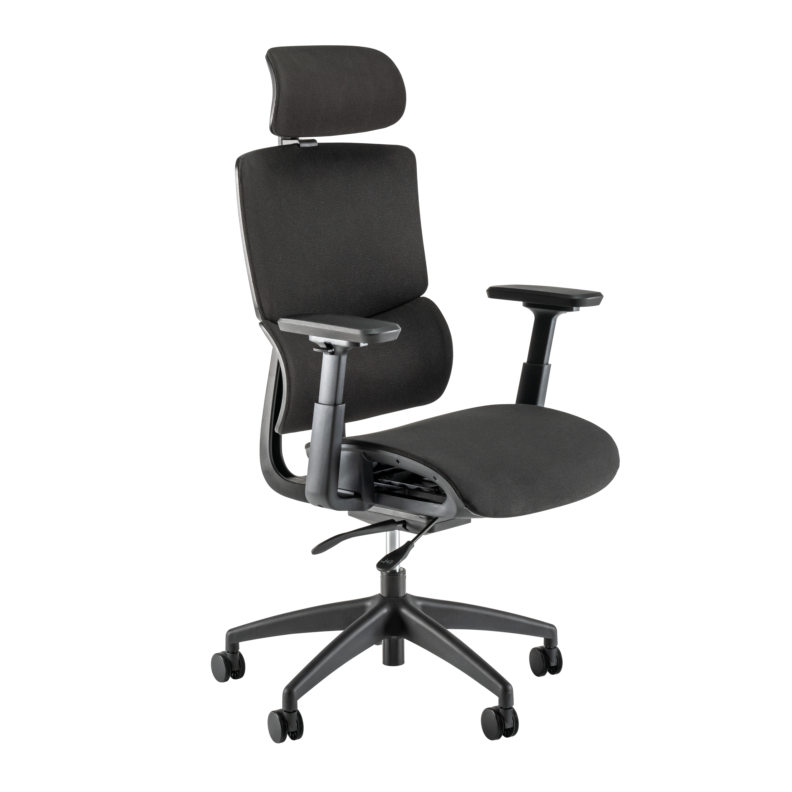 Shop Bush Business Furniture Align High Back Ergonomic Office Chair with Lumbar Support 02 CH3803BLF-03 #color_black nylon mesh