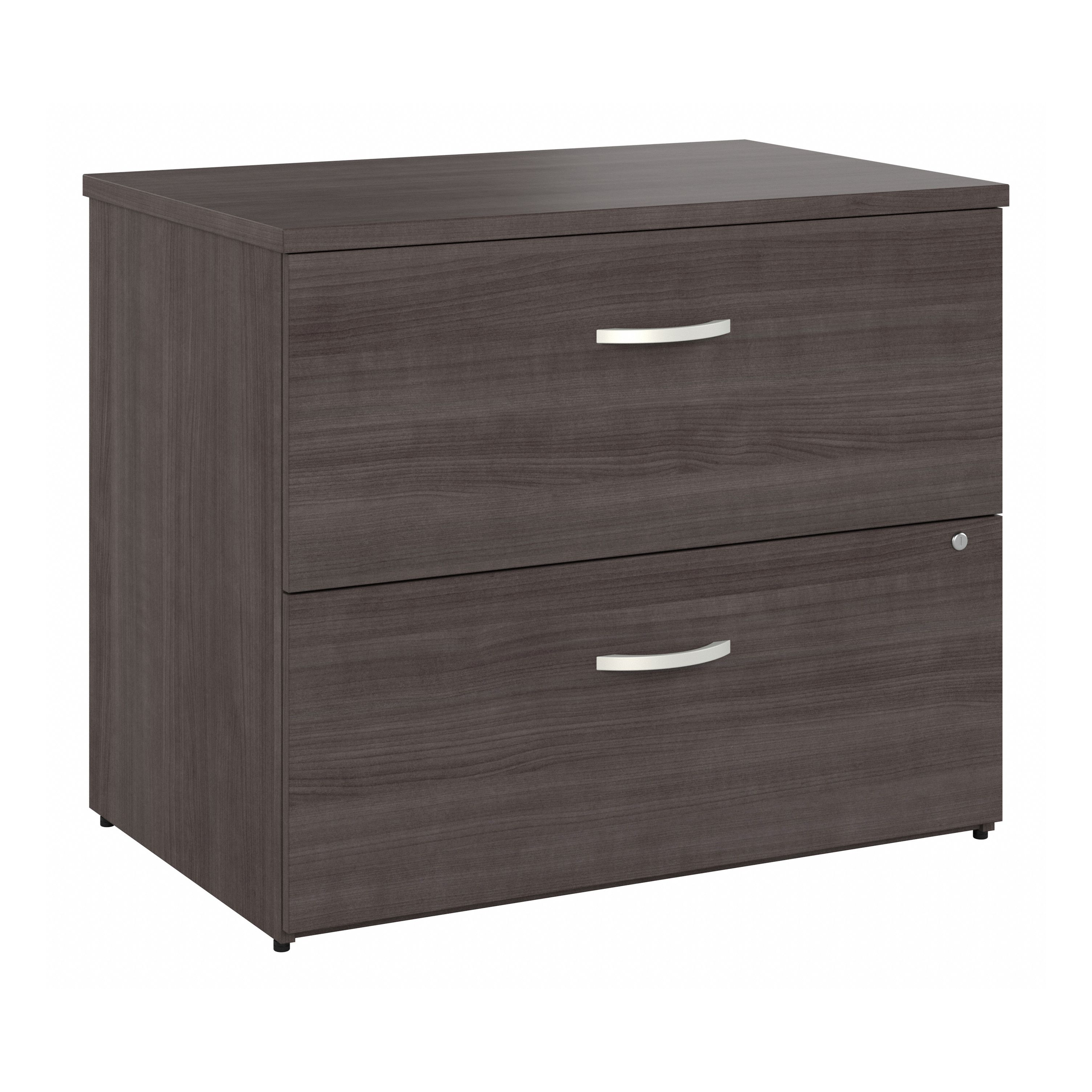 Shop Bush Business Furniture Studio A 2 Drawer Lateral File Cabinet - Assembled 02 SDF136SGSU-Z #color_storm gray