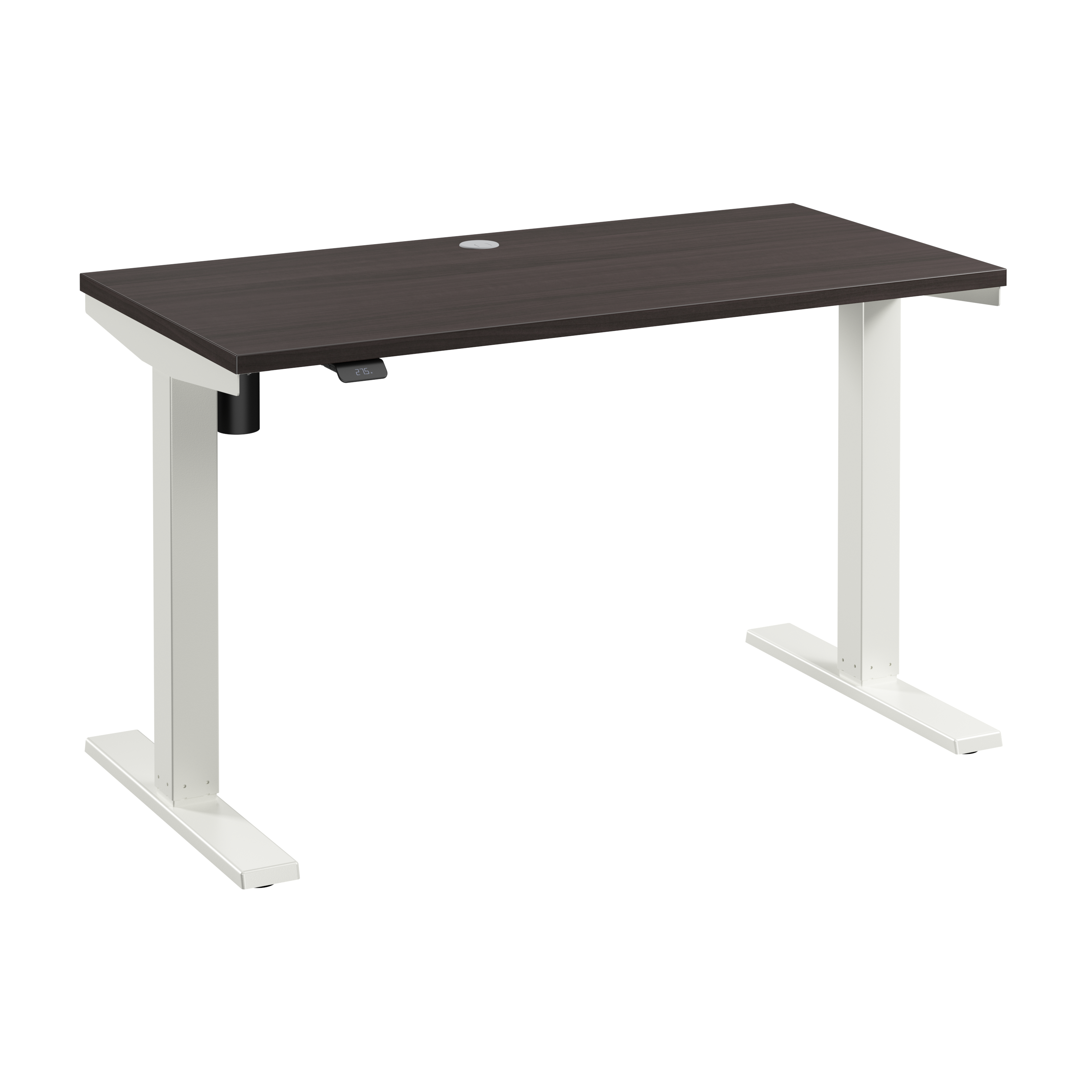 Shop Bush Business Furniture Move 40 Series 48W x 24D Electric Height Adjustable Standing Desk 02 M4S4824SGWK #color_storm gray/white powder coat