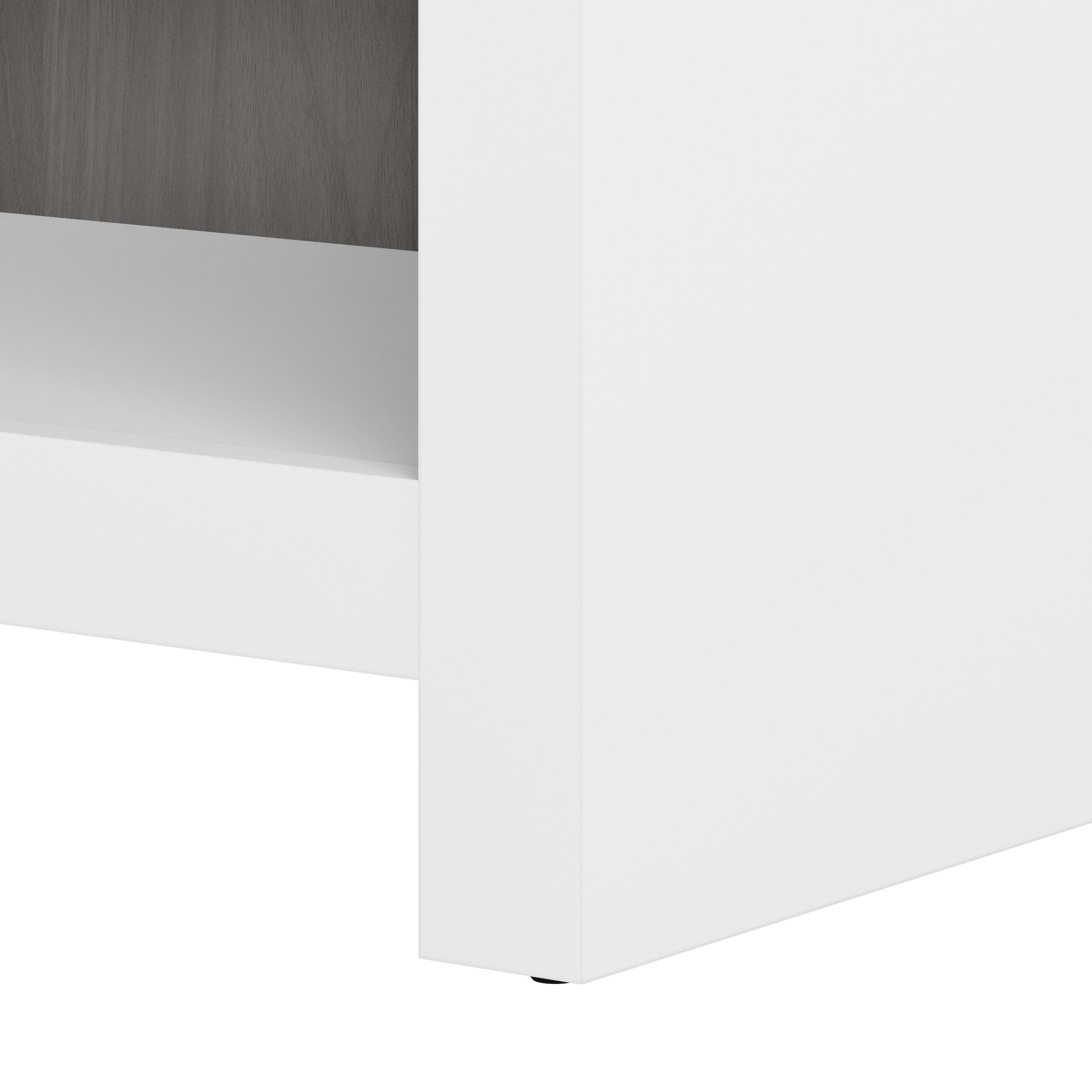 Shop Bush Business Furniture Echo 56W Craft Table 08 ECH023WHMG #color_pure white/modern gray