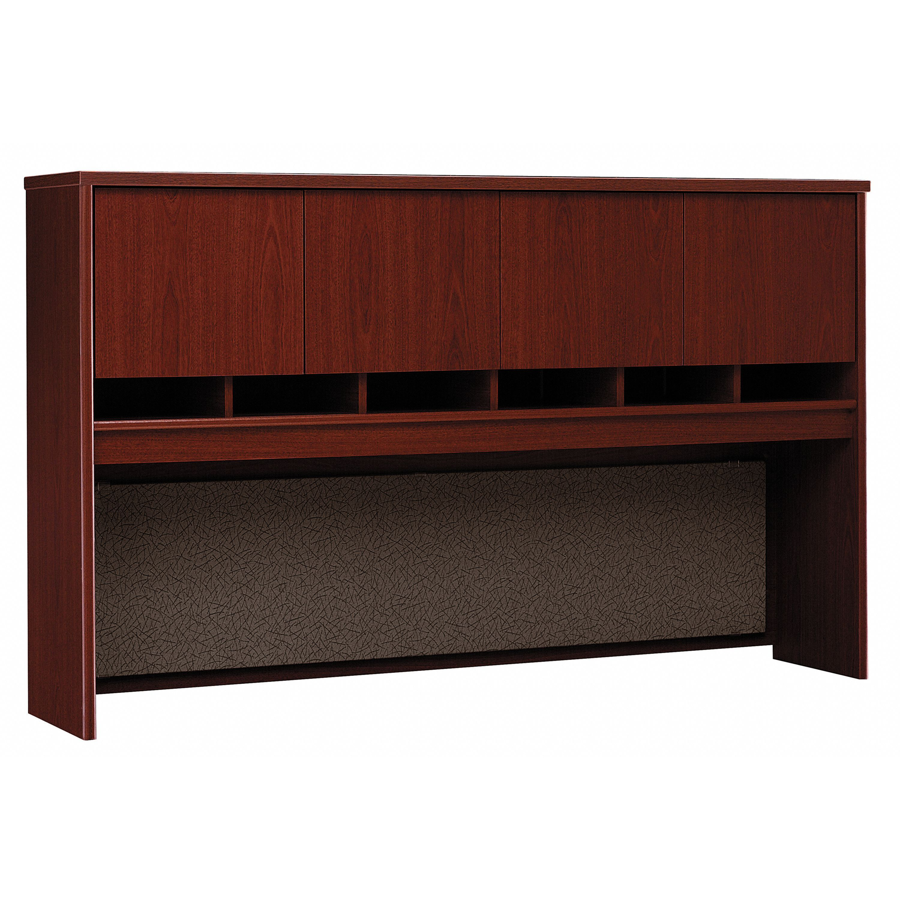 Shop Bush Business Furniture Series C 72W 4 Door Hutch 02 WC36777K #color_mahogany