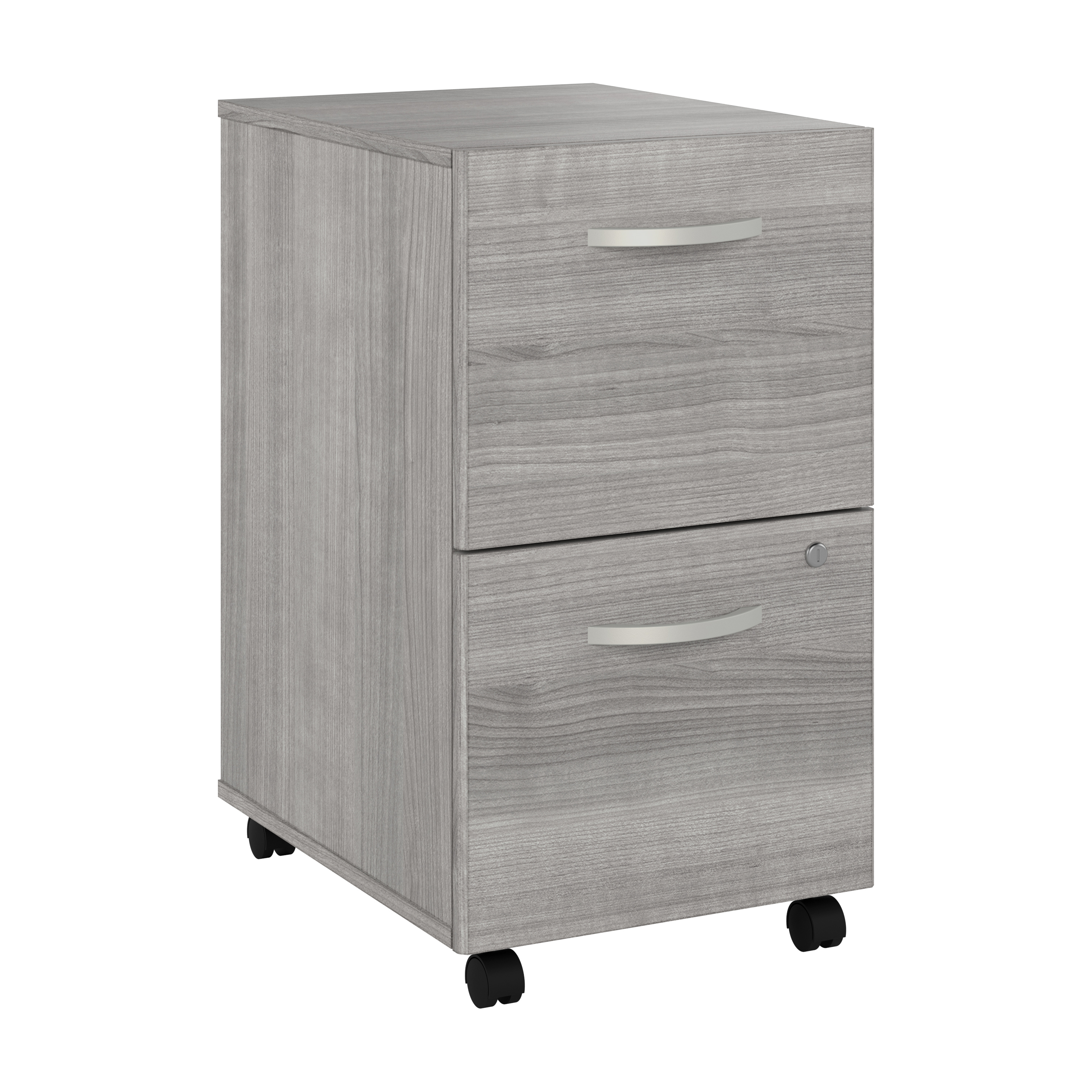 Shop Bush Business Furniture Studio C 2 Drawer Mobile File Cabinet 02 SCF116PGSU #color_platinum gray